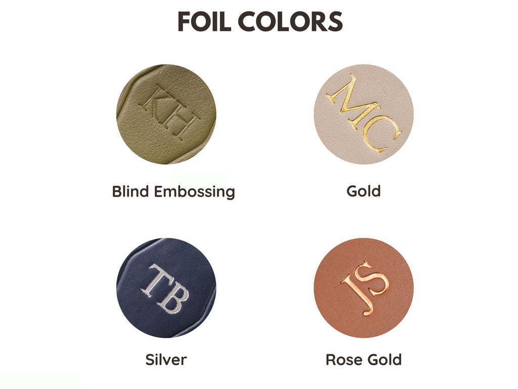 Embossed Monogram Leather Passport Holder, Luggage tag, Diamond Keychain (3 pcs Gift Set) - Gift for husband, bride groom, anniversary