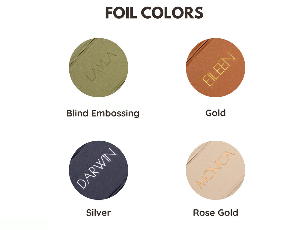 Embossed Name Leather Passport Holder, Luggage tag, Diamond Keychain (3 pcs Set) - Gift for wife, bride, groom honeymoon, 3rd anniversary