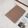 Embossed leather passport holder - custom monogram name travel wallet, traveler, personalized gift idea for wife mom mum mommy grandma